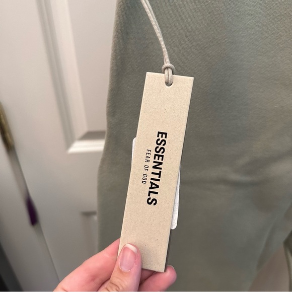 Fear of God Essentials Relaxed Sweatpants, Color: Seafoam - Picture 9 of 13